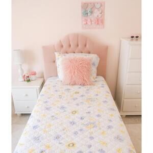 "Buttercream Meadow" Quilt – 60" x 80"  # 29